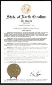 2019 Horticultural Therapy Week proclamation