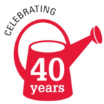 40 Year Anniversary Watering Can Icon