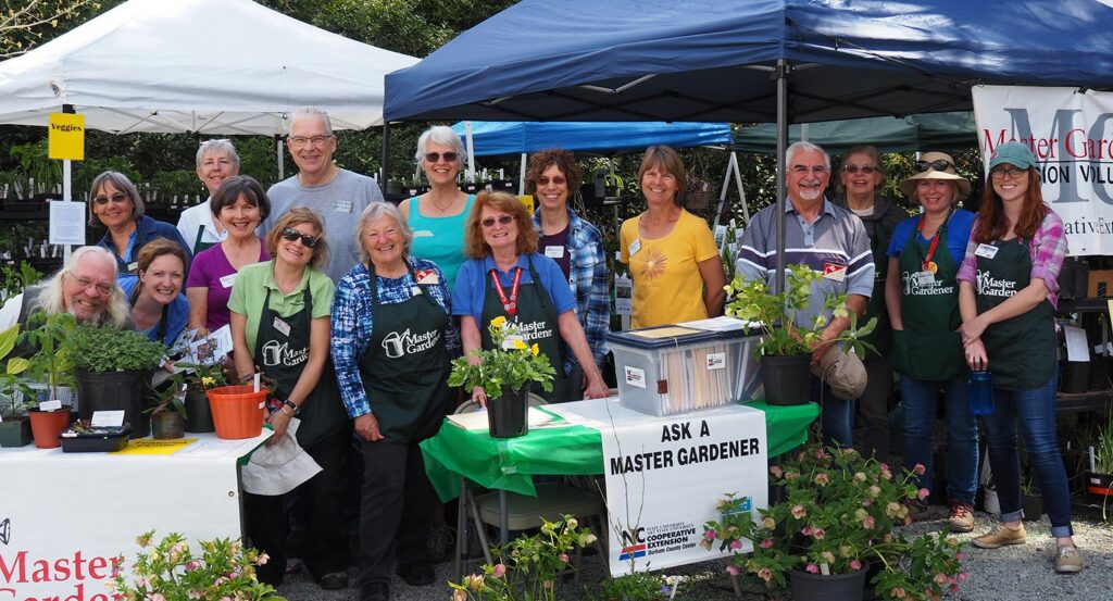 Master Gardener volunteers