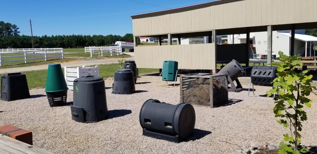 Different composting barrels